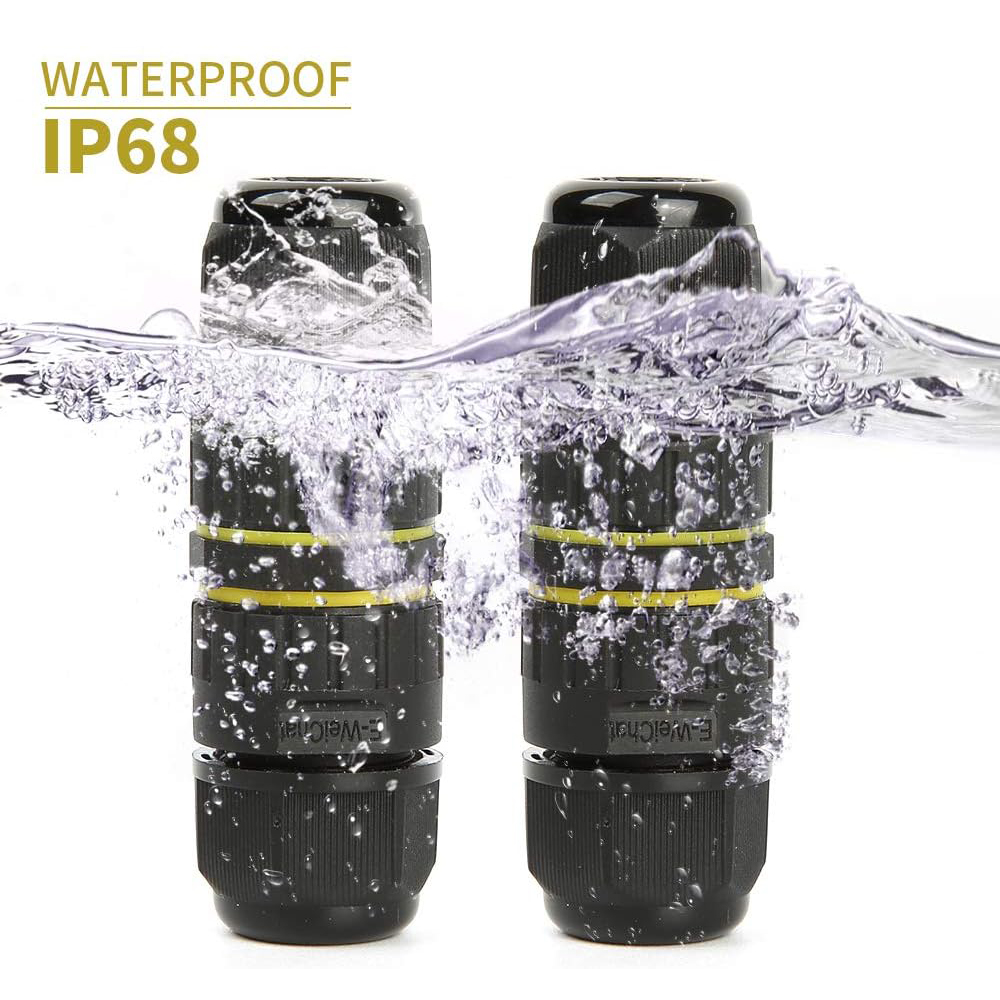 Cable Gland Waterproof - 2-drożna, 2/3-pinowa, wodoszczelna skrzynka przyłączeniowa IP68