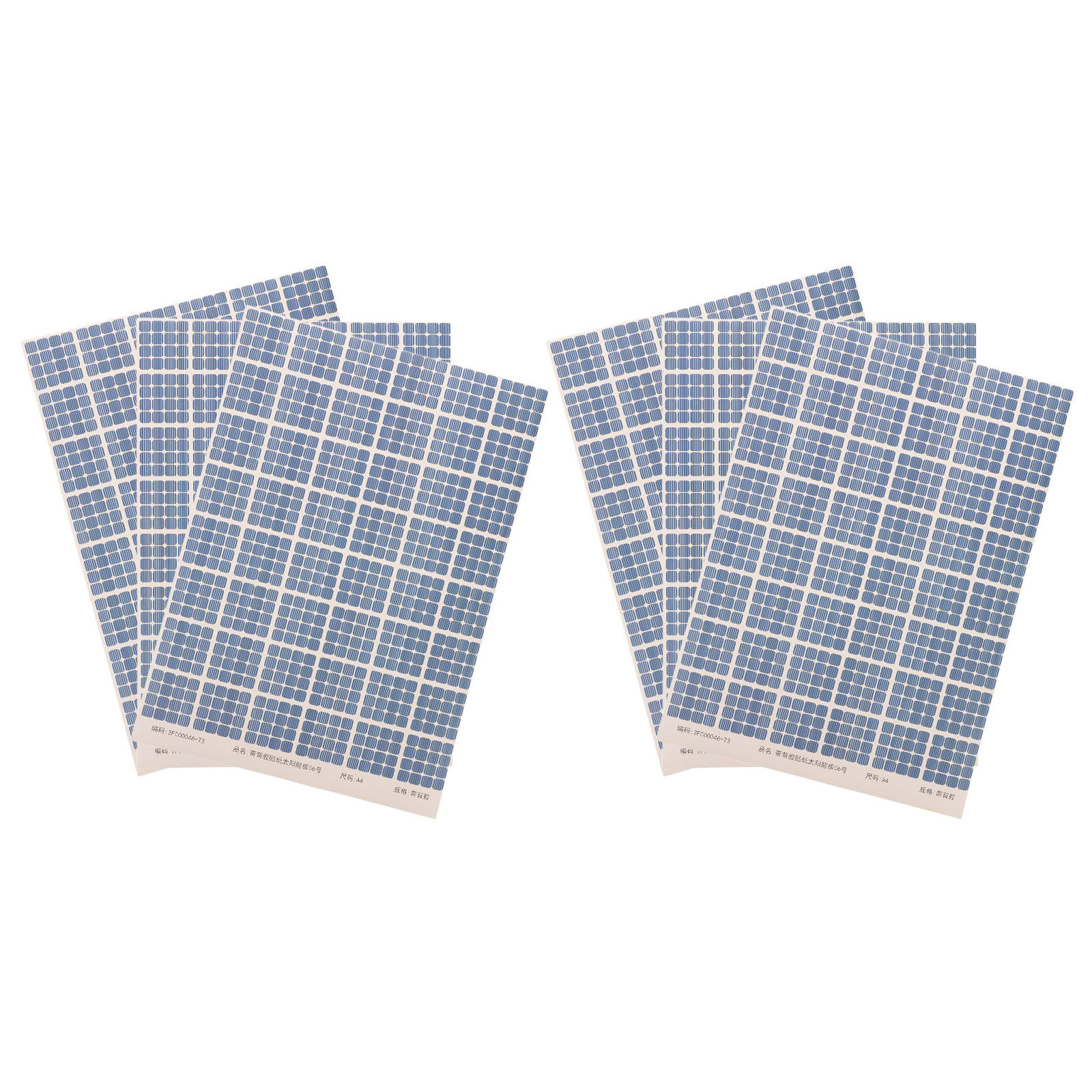 Renewable Energy Is - 6 arkuszy naklejek przedstawiających panele słoneczne