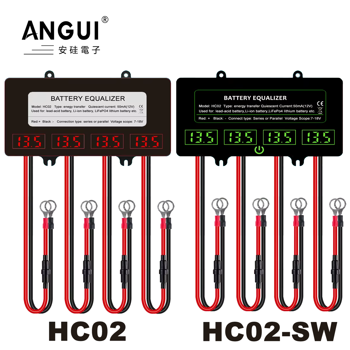 ANGUI 12/24/36/48V HC02 Dotyko – Battery Equalizer Balancer recenzja i cena