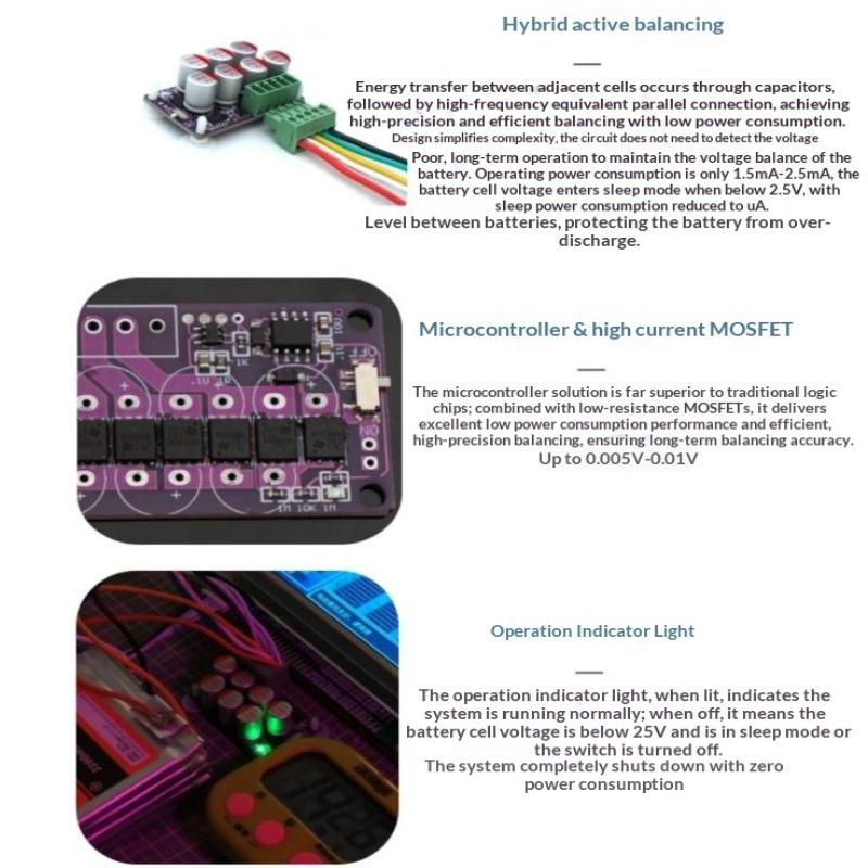 Aktywny ekualizator baterii li – Battery Equalizer Balancer recenzja i cena