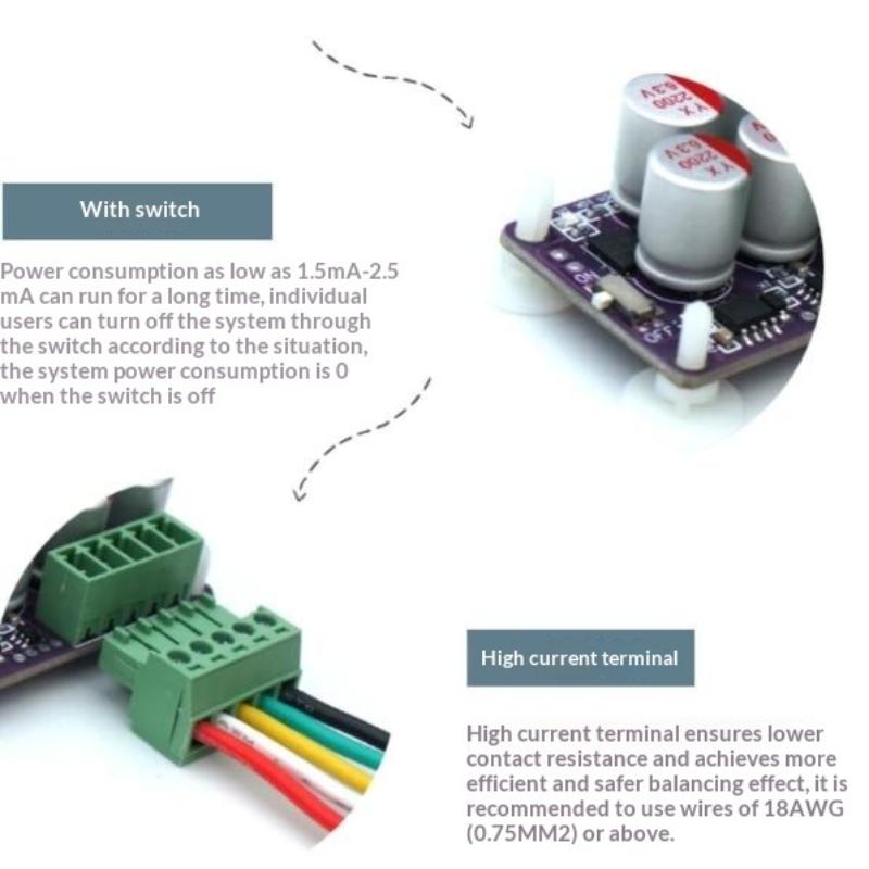 Aktywny ekualizator baterii li – Battery Equalizer Balancer recenzja i cena